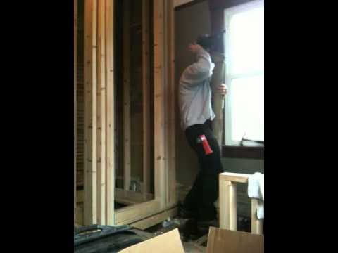 how to support cast iron vent pipe