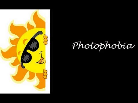 how to relieve photophobia
