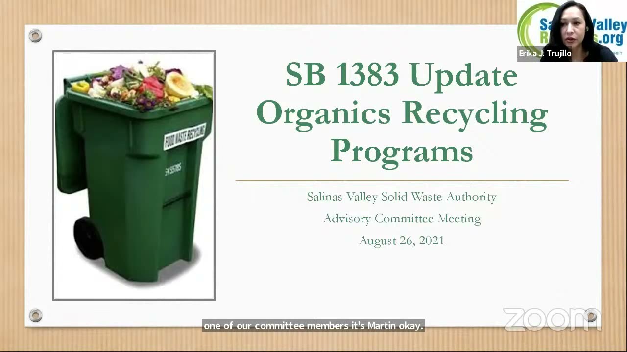 Advisory Committee Meeting 08.26.21