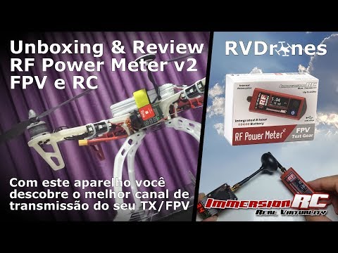 Abrindo a caixa e Review do RC Power Meter - Brasil