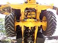 Under a backhoe loader - what is it like?