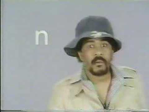 Classic Sesame Street - Richard Pryor's alphabet