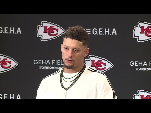 Chiefs QB Patrick Mahomes says he's ready to see who wants to be challenged in coming weeks