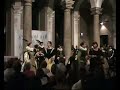 adriano banchieri (1568-1634)
barca di venetia per padova

rizzolina: emanuela esposito, soprano
pellizzone: riccardo ristori, basso
colla francisco napolitano: francesca rota, soprano
ceccho bimbi fiorentino: luisa bagnoli, soprano
zorzetto venetiano: marina frandi, contralto
petronio bolognese: filippo biol�, tenore
vaine tedescho: matteo armanino, basso
bethel hebreo: paolo paghi, tenore
samuel hebreo: andrea lanzola, basso
un soldato svaligiato: pierluigi curci, mimo

gruppo di danza storica
