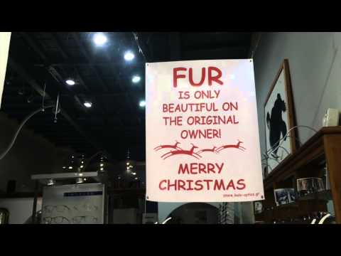 Χριστουγεννιάτικη βιτρίνα 2014 (video)