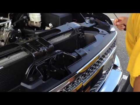 how to remove the chevy emblem on a 2013 silverado