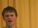Eric Youngberg at the WB talent show