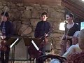 gade's first string quartet in d major, finale. played by meadowmount school of music students matthew vaughan, heemin choi, malinda mcpherson and ben fried at the crater club, august, 2008.