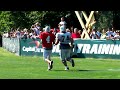 Brett Favre Runs Lap After Fumble