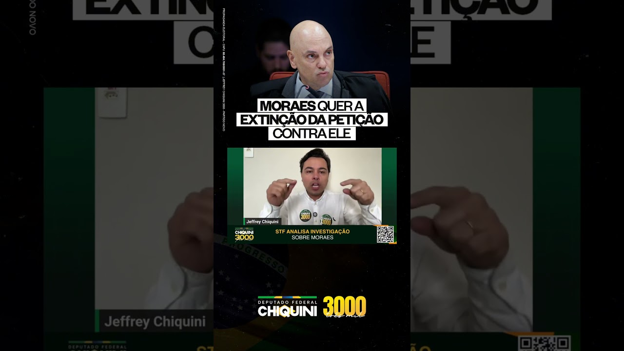 🚨 MORAES CRIOU NOVA CONFUSÃO E PEDIU EXTINÇÃO DA SUA PRÓPRIA INVESTIGAÇÃO