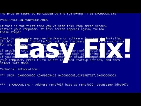 how to fix blue screen