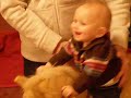 Camden learns to ride a pony