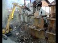 1ª demolición del barrio de los olivos en Madrid