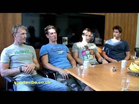 Team GB Coxless Four on Rowing & London 2012