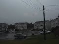 Hurricane Igor Power lines blowing