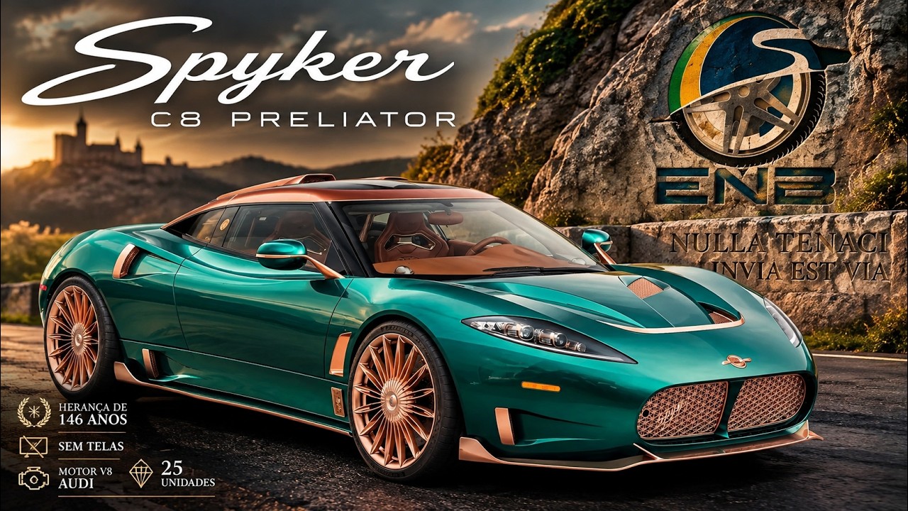 Briefing #467 - Spyker C8 Preliator XXV, agora vai?