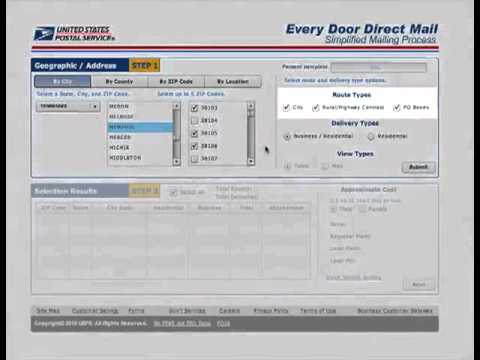 how to every door direct mail