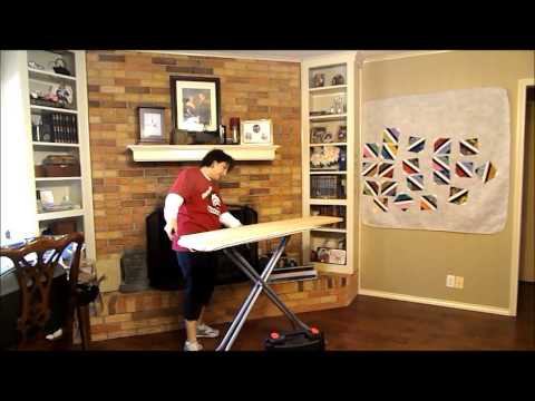 how to recover ironing board