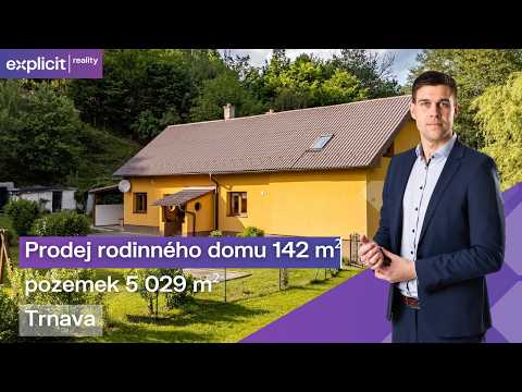 Video Prodej rodinného domu 142  m², pozemek 5 029 m² - Trnava