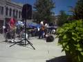 BAND PLAYING AT THE SUNDIAL