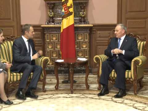 Президент Николае Тимофти встретился с премьер-министром Республики Польша Дональдом Туском
