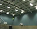 Indoor flying at Chosen Hill school 2