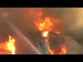 Country Depot Guelph Burns Down - 14th Floor View - pt1