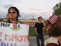 Santa Clarita - No on Prop 8 rally gets challenged by ME Santa Clarita - No on Prop 8 rally gets challenged by ME