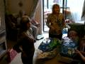 videos de xmas 2008 opening presents at Nana's 2