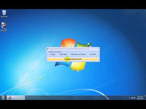 how to set gmail as default email in windows 7