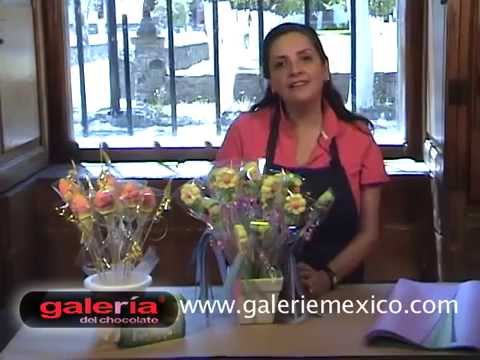 arreglo de flores - Vamos a hacer un sencillo arreglo con estos deliciosos malvaviscos sabor vainilla de la