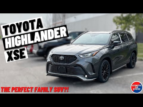 2024 toyota highlander xse  in depth review  the perfect family suv