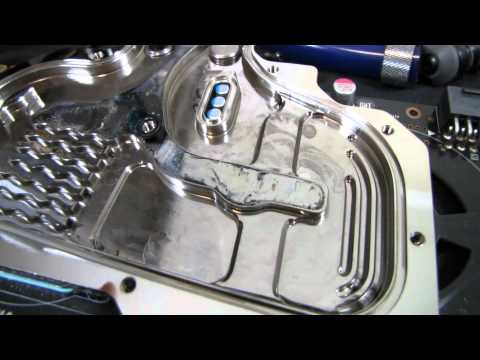 how to drain water cooling loop