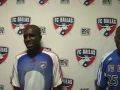 Chris Gbandi and Dominic Oduro taped a Public Service Announcement as a part of the Pizza Hut World Hunger Campaign that originally aired in Pizza Hut Park.