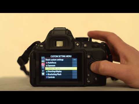 how to self timer on nikon d3100