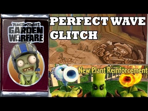 PVZ Zomboss Down Pack Update Glitch: 18 Perfect Waves! (Garden Warfare)