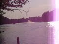 Kris waterskiing for the first time