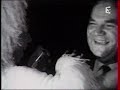 josephine teaches a men from the audience to dance. it looks like a performance at some club in the late 1960's. the song is from 