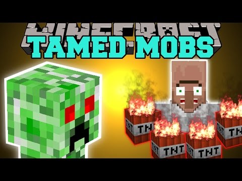 pet - The Tamed Mobs Mod allows you to tame creepers, spiders, & zombies! Help me out and share it with your friends! Epic Shirts! https://www.districtlines.com/Po...
