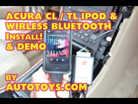 how to install cd player in acura tl