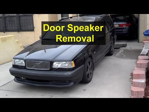 Volvo 850 Front Door Speaker Removal – Auto Repair Series