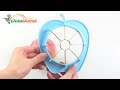 Apple Fruit Dicing Peeler Corer Slicer Cutter - dinodirect