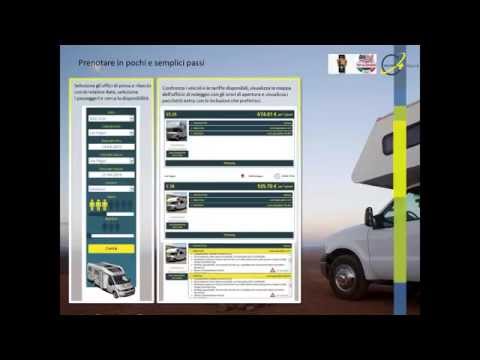 Video VACANZE IN LIBERTA': SCOPRI GLI STATES IN CAMPER: Global4Camper, il 1° broker italiano di noleggio camper