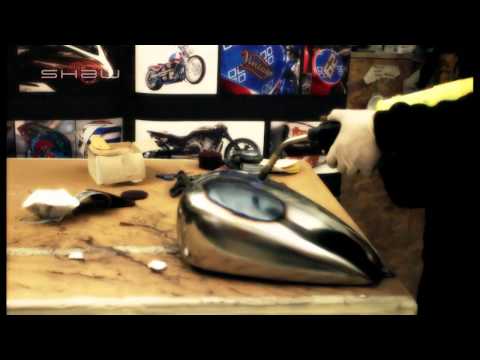 Captain America Custom Bike Build