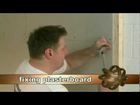 how to fit plasterboard