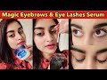 Eyebrow And Eyelash Growth At Home