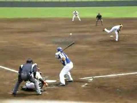 2008．7．1  雁の巣ホークス＃4 岩嵜 vs 森野 中日ドラゴンズ戦
