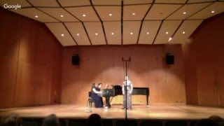 Senior Thesis Recital