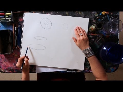 how to draw oval