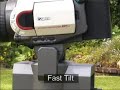 demonstration of the pan & tilt power head.